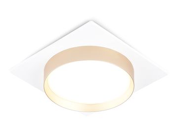 Точечный светильник 1*GX53 TN5230 WH/GD белый/золото GX53 Acrylic tech Ambrella