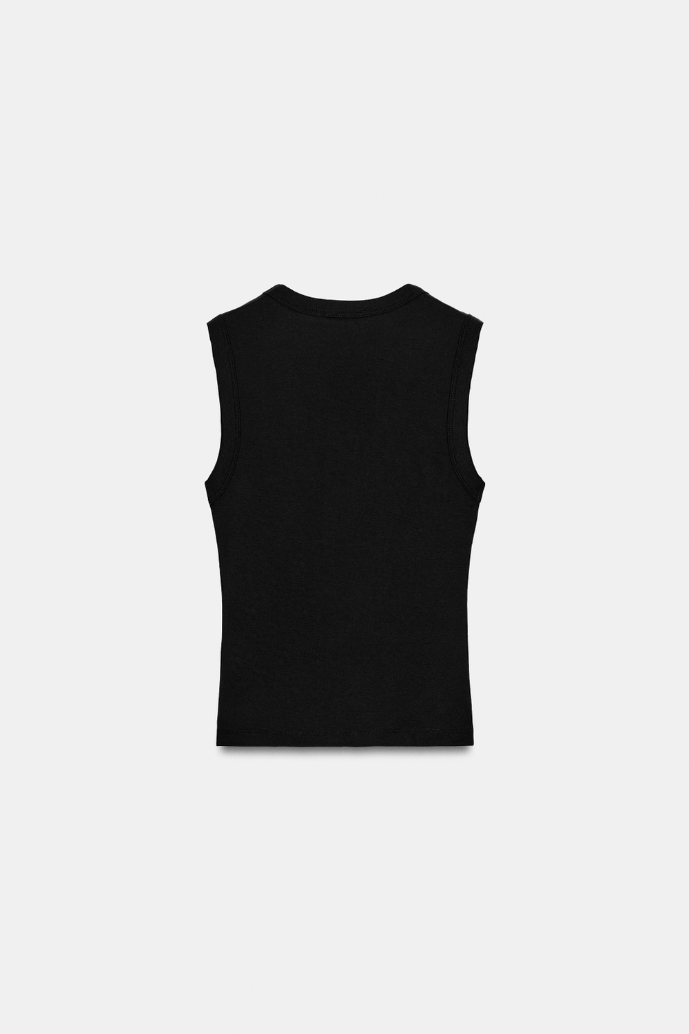 ХЛОПКОВАЯ ФУТБОЛКА В ПОЛОСКУ С V-ОБРАЗНЫМ ВЫРЕЗОМ — ZARA
