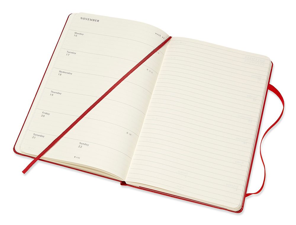 Еженедельник Moleskine WKNT мягкий (DSF218WN3)
