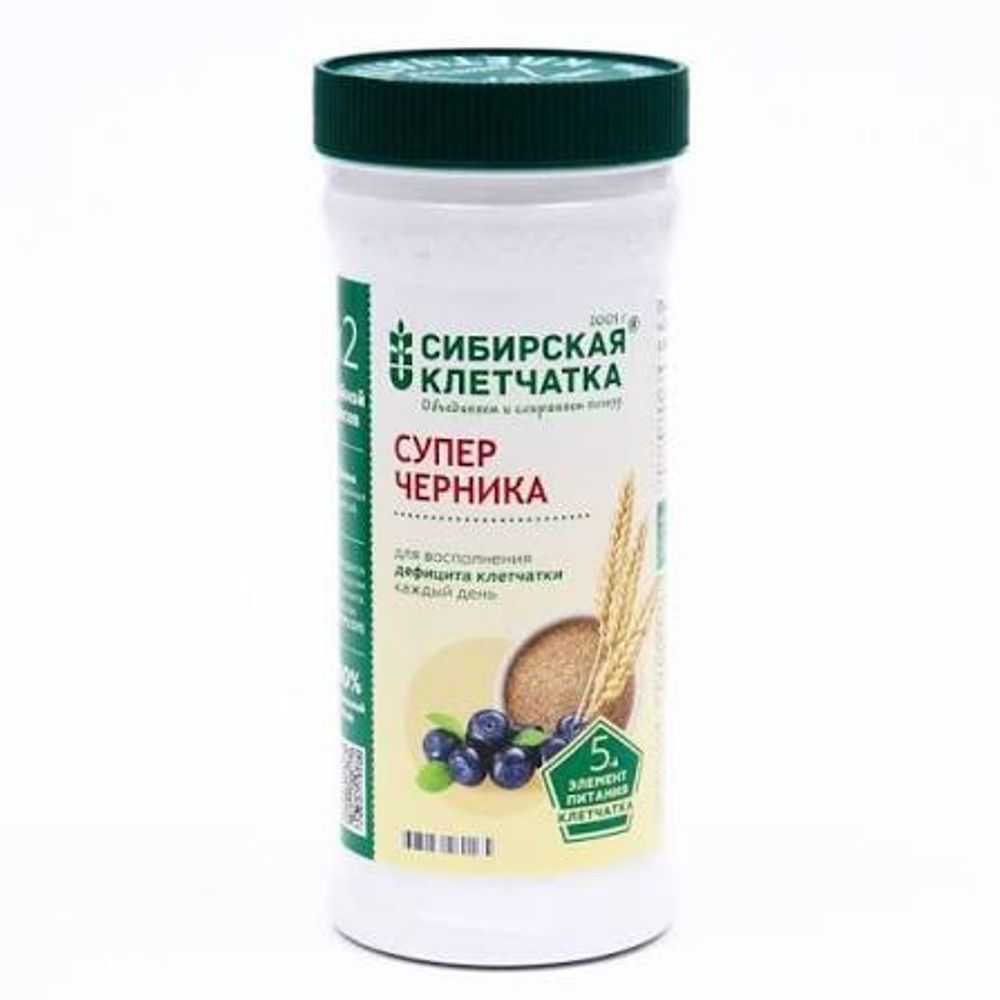 Клетчатка Суперчерника Сибирская клетчатка 280гр