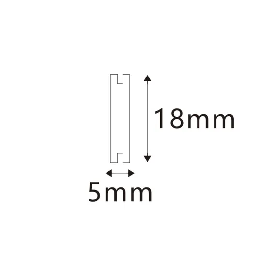 Шинопровод Trace 48V CLT 0.117 01 L2000 BL Crystal Lux