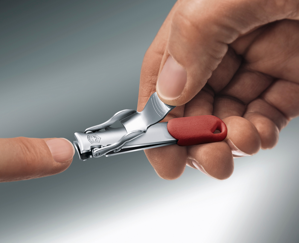 Брелок-кусачки Victorinox, 5,9 мм, красный