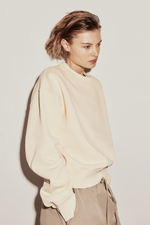 Хлопковый свитшот с V-вставкой - H&M
