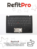 Верхняя панель с клавиатурой для ноутбука Lenovo X1 Carbon 6th Gen английская черная (01YR647), оригинал