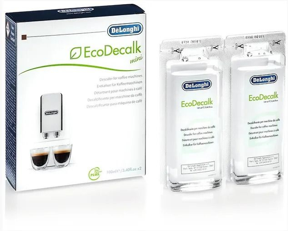 Средство для удаления накипи DeLonghi EcoDecalk (Из Финляндии)