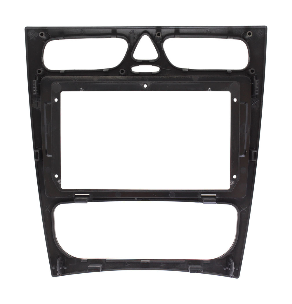 Переходная рамка магнитолы MERCEDES BENZ C-CLASS, CLK-CLASS, B-CLASS 2000-2005 9 дюймов