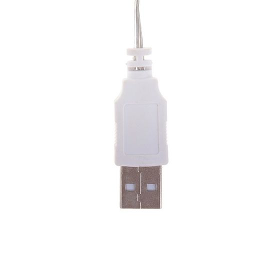 Гирлянда "Метраж" с насадкой "Звезды" 3 м, USB, мигает, мульти