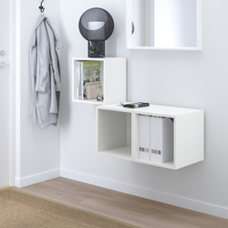 IKEA EKET  (ИКЕА ЕКЕТ)  -  Комбинация навесных шкафов - белый 105x35x70 см