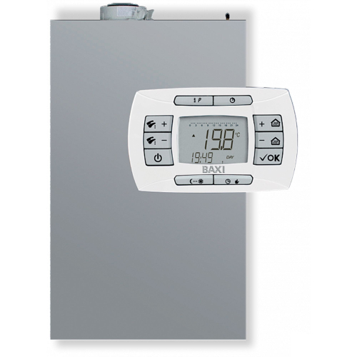 Котел газовый BAXI LUNA AIR 28 конденсационный, настенный, 2 конт., закр. кам. сгор.