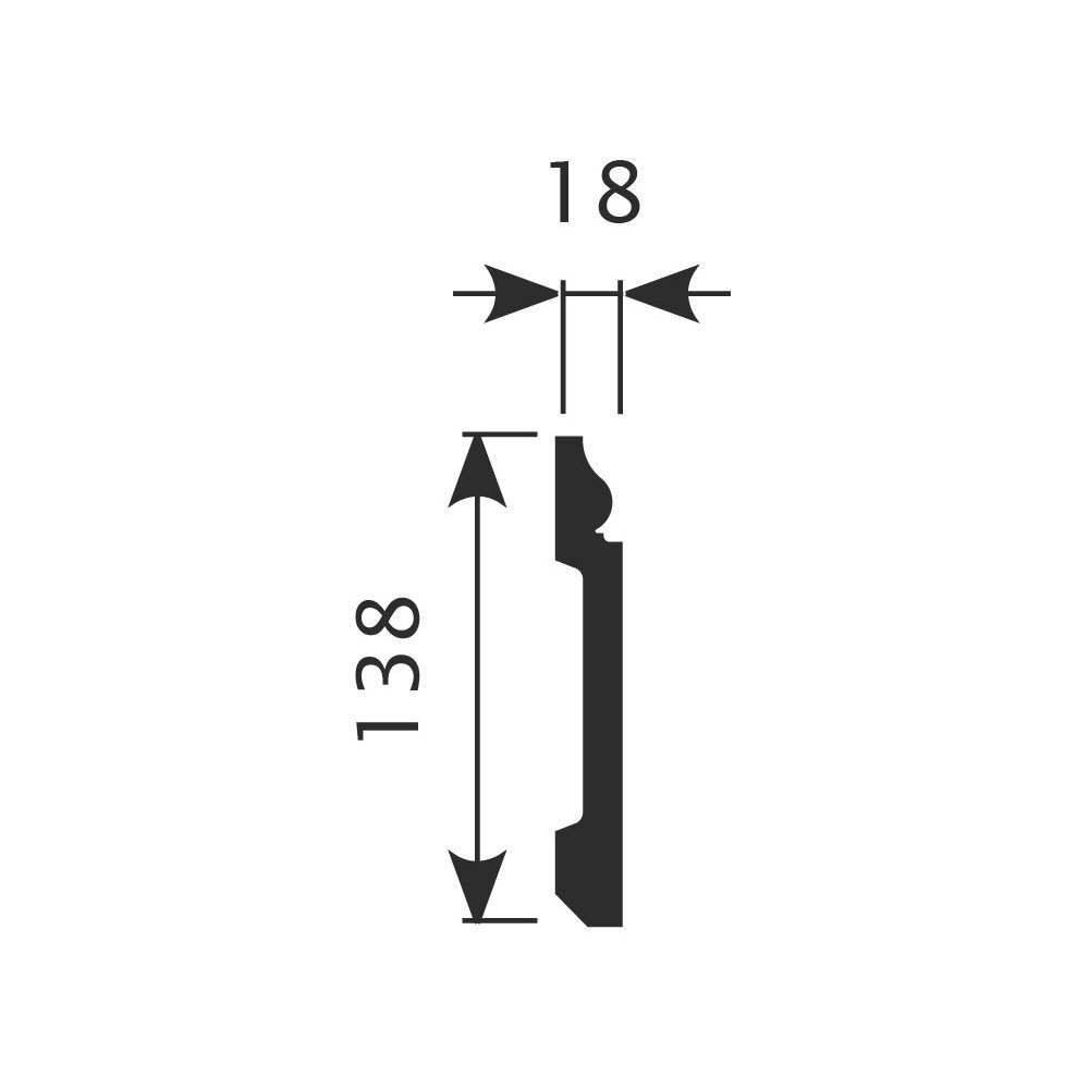Плинтус PX006