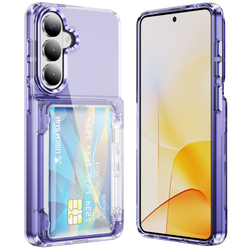 Прозрачный чехол Lumen Case с подставкой 2‑в‑1 и отделением для карт: Samsung Galaxy S26+