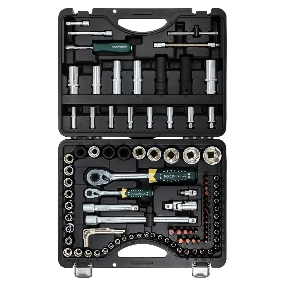 Набор инструментов 94+6пр. 1/4'',1/2''(сорв.гр.) RockForce##Rock FORCE RF-4941-7 Premium