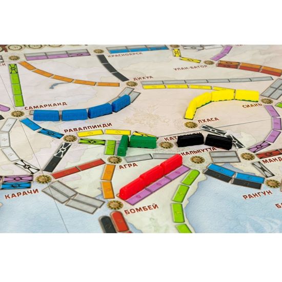 Настольная игра Ticket to Ride: Азия