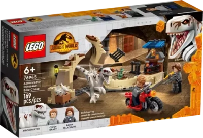 LEGO® 76945 Atrociraptor Dinosaur: Bike Chase