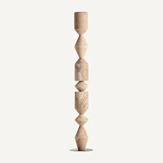 Напольная скульптура VICAL Pawet, 182 см из тикового дерева