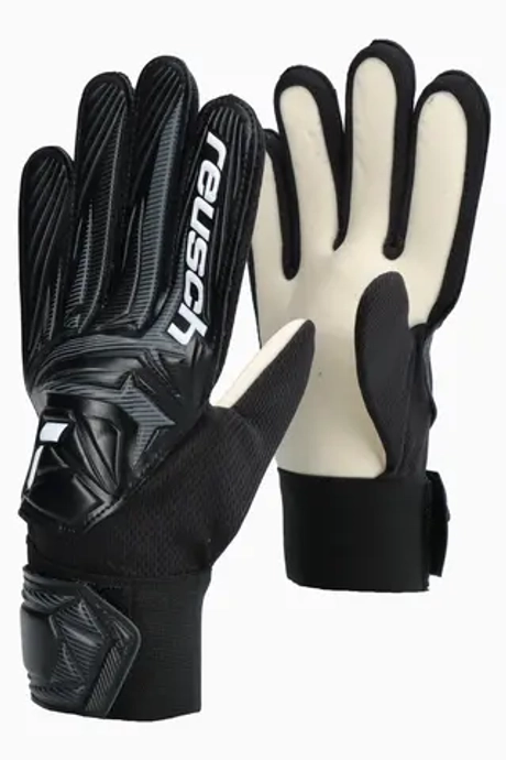 Вратарские перчатки Reusch Attrakt Starter Solid Junior - черный