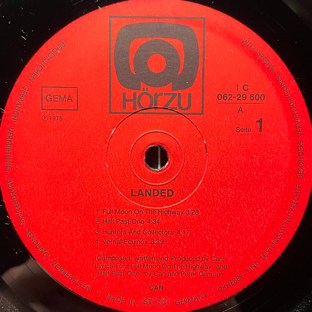 Can ‎– Landed (Германия 1975г.)