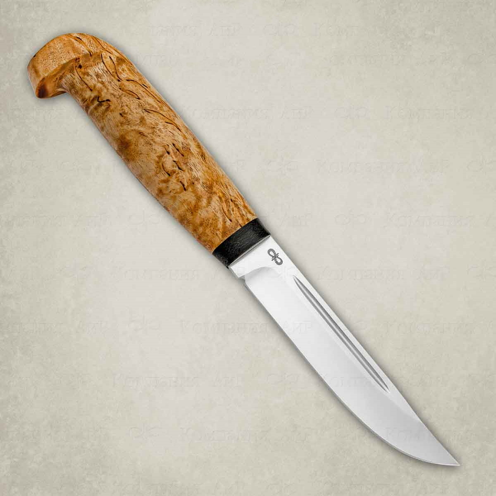 Нож Финка Lappi, карельская береза, 110х13