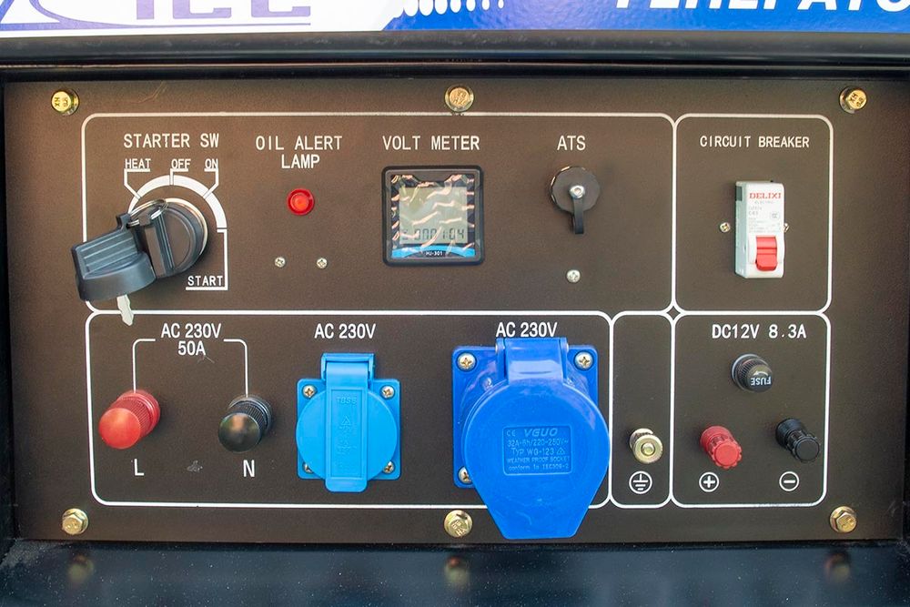 Дизель генератор TSS SDG 14000EHA в погодозащитном кожухе МК-3.1