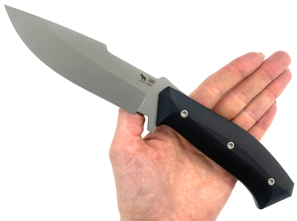 Нож Егерь, сталь Bohler K110, G10 черный