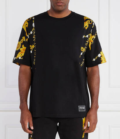 Футболка Versace Jeans Couture - черный(75GAH619JS218)