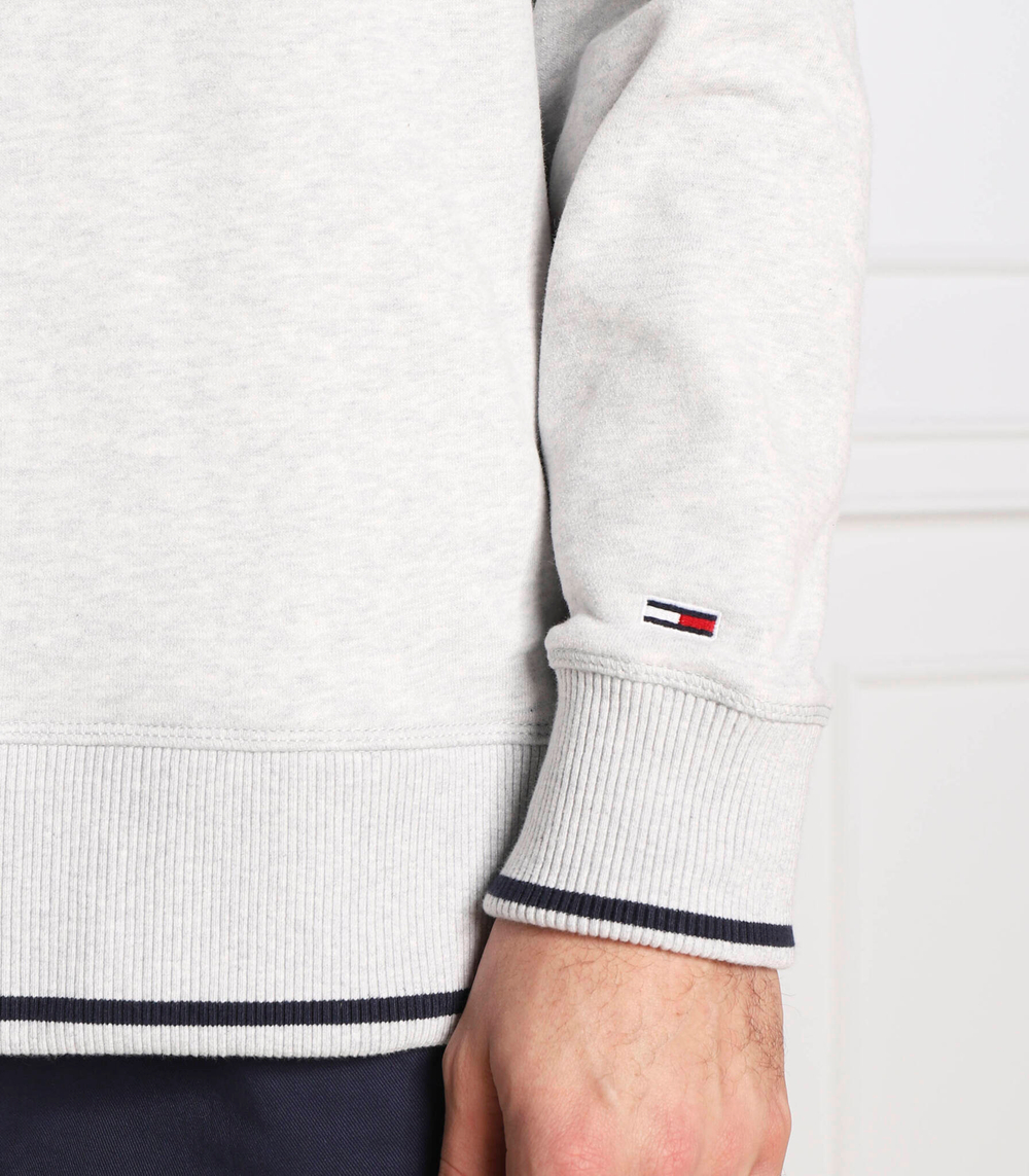 Худи skater prep back Tommy Jeans - серый(DM0DM15023)
