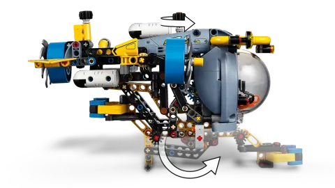 Конструктор LEGO Technic 42201 Глубоководная исследовательская подводная лодка