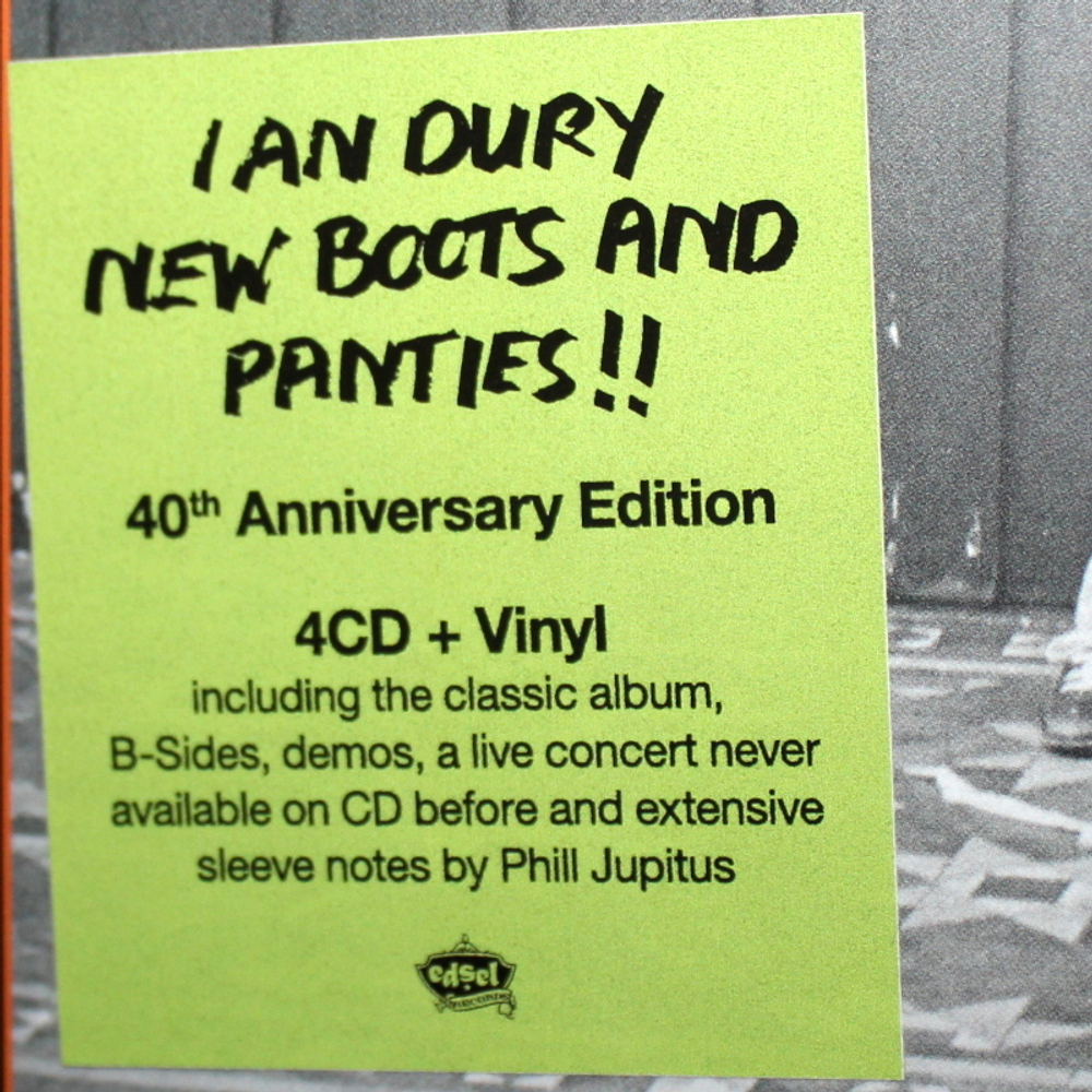 Ian Dury / New Boots And Panties!! (Deluxe Edition)(Clear Vinyl)(LP+4CD)