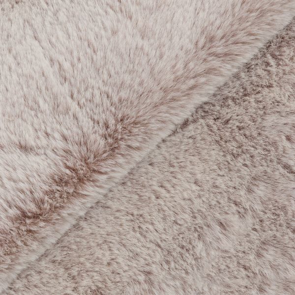 Плюш (ткань) Peppy PTB-004 374 г/м², 152 см / рул. 5 метров, т. бежевый/cappuccino