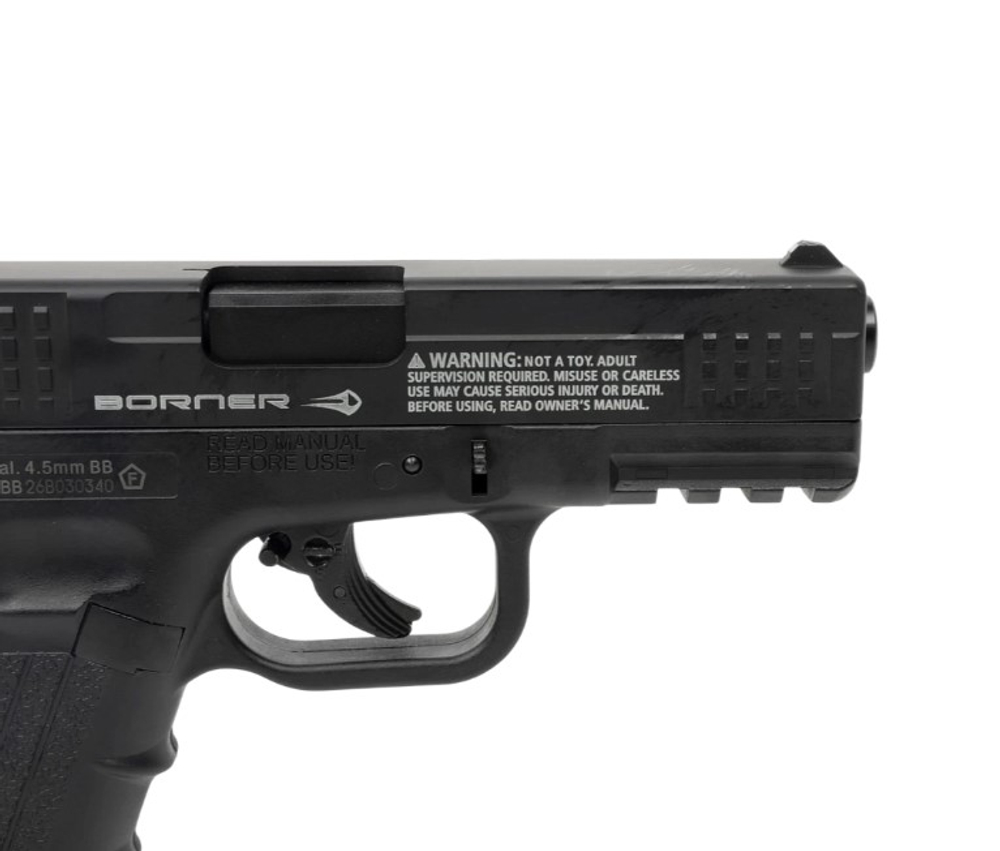 Пистолет пневматический BORNER M22 (blowback), кал. 4,5 мм