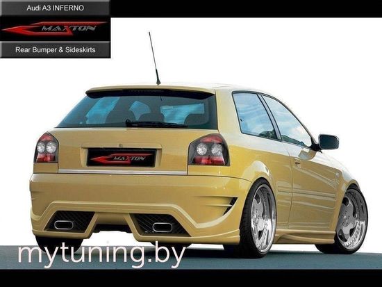 Бампер задний для AUDI A3 8L (96-03), Inferno Look