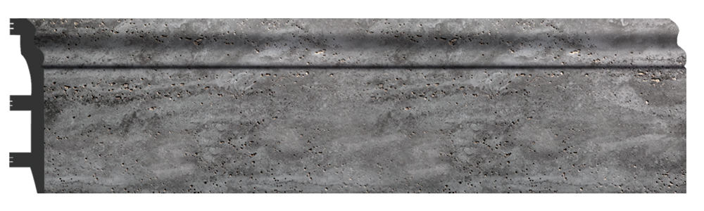 Плинтус DECOMASTER D232-1632G (100*22*2400 мм)