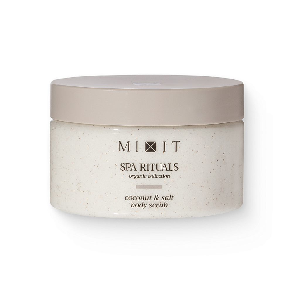 MIXIT Spa Rituals Coconut & Salt Body Scrub Соляной скраб с кокосовой стружкой