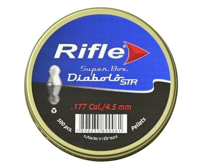 Пули пневматические Rifle STR Basic Series Diabolo 4,5 мм 0,47 гр. (500 штук)