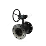 Кран шаровой сталь 09Г2С Ballomax КШТ 61.103 Ду 200 Ру25 фл L=410мм с редуктором BROEN КШТ 61.103.200.Р.25
