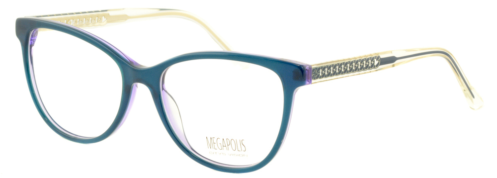 Оправа для очков Megapolis 501 Blue с футляром