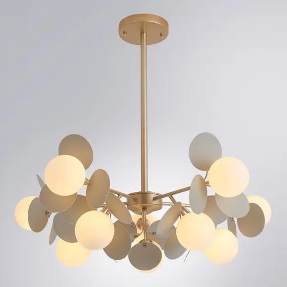 Потолочная люстра Peacock A1369SP-10GY Arte Lamp