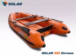 Лодка надувная моторная solar-350 к (оптима)
