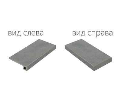 Ступень Угловая правая Materia Carbonio Scalino Angolare Destro 60 патт/Ретт