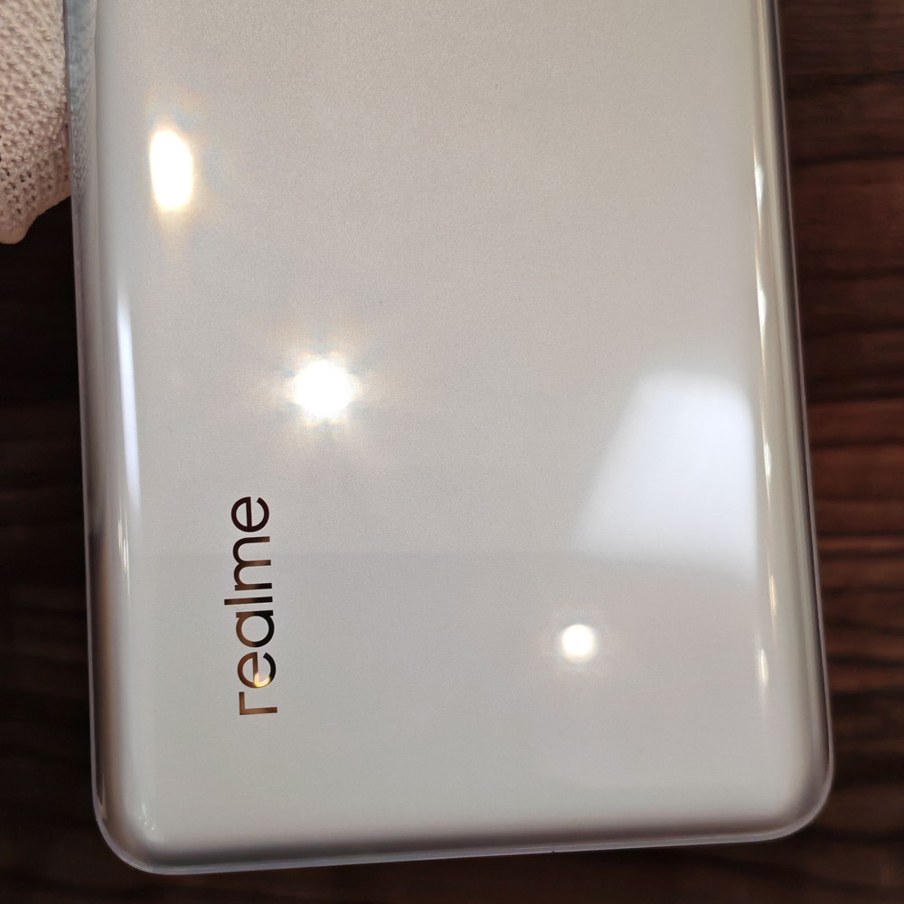 Задняя крышка для Realme GT 5 Original (заднее стекло) цвет: Зелёный / Зеленый туман