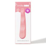 Розовый вибратор iroha Fit Minamozuki Nadeshiko - 17,7 см. (Цвет: розовый)