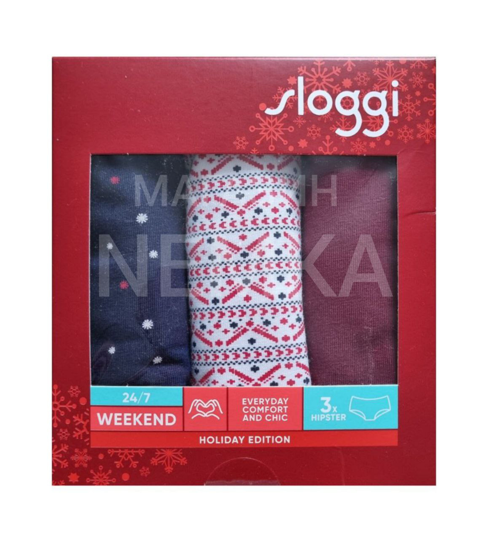 Трусы женские Sloggi Weekend Hipster 1шт акция