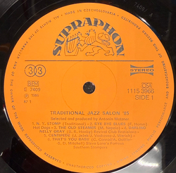 Виниловая пластинка Сборник – Traditional Jazz Salon '85 LP