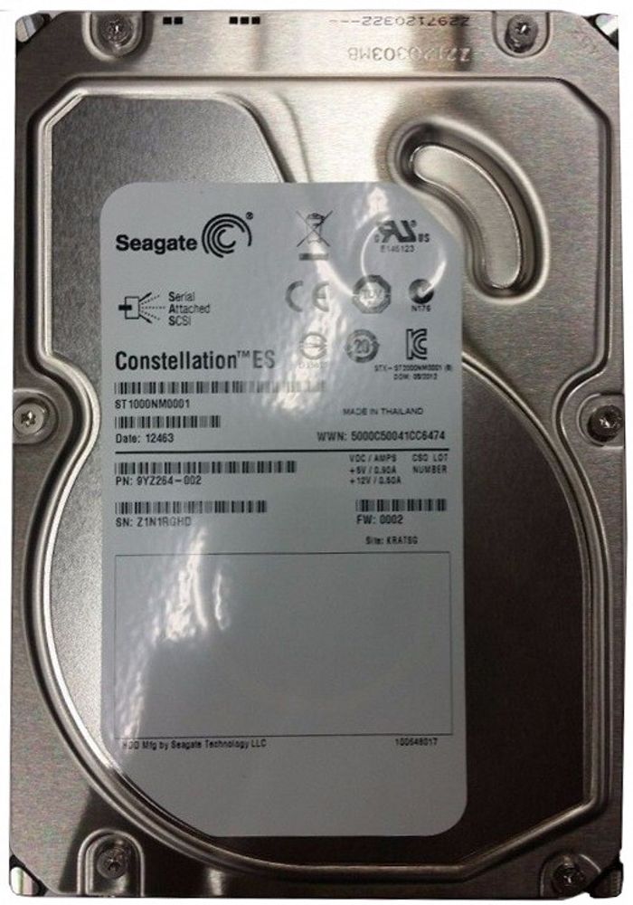 Жесткий диск Seagate 3.5" 1TB SAS 7.2K 6Gb 9YZ264-150