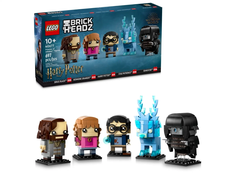 Конструктор LEGO BrickHeadz Harry Potter 40677 Фигурки из Узника Азкабана