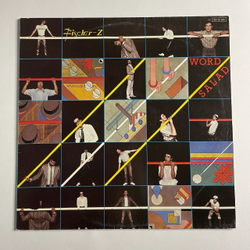 Винтажная виниловая пластинка LP Fischer Z Word Salad (Germany 1979)
