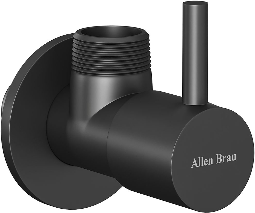 Запорный вентиль Allen Brau Priority 5.31026-31 чёрный матовый