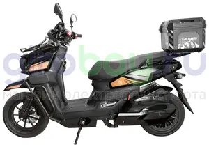 Электроскутер GT Tank 3000W (72V/60Ah) - Чёрный с кофром, обновленная версия фото №10