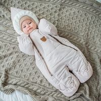 Комбинезон зимний "Крем-брюле" 0+