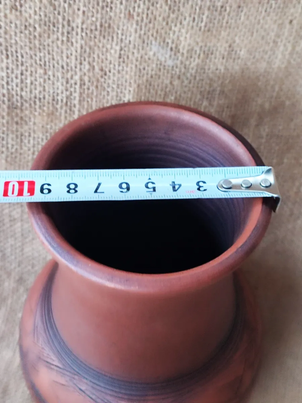 Кринка без глазури Деревенская 1,2л, 20см